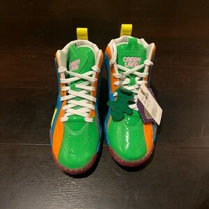 Reebok women Sneakers in Green, Orange, and Blue